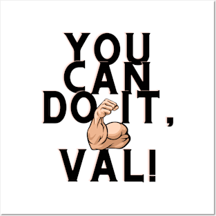 You can do it, Val Posters and Art